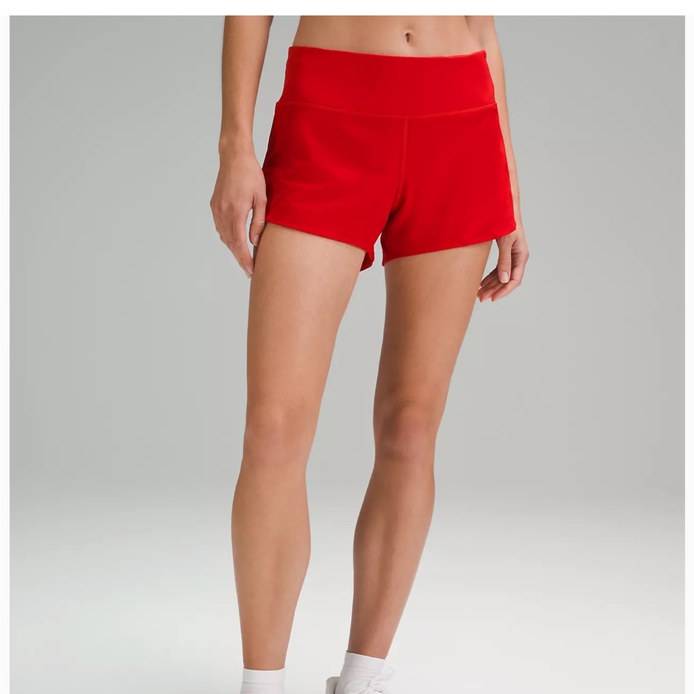 LULULEMON speed up 4 inch shorts